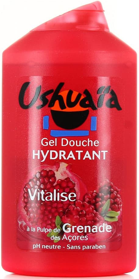 Gel Douche Hydratant à la Puple de Grenade des Açores Ushuaïa 250ml