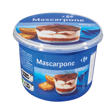 Mascarpone Classic Carrefour 500g 