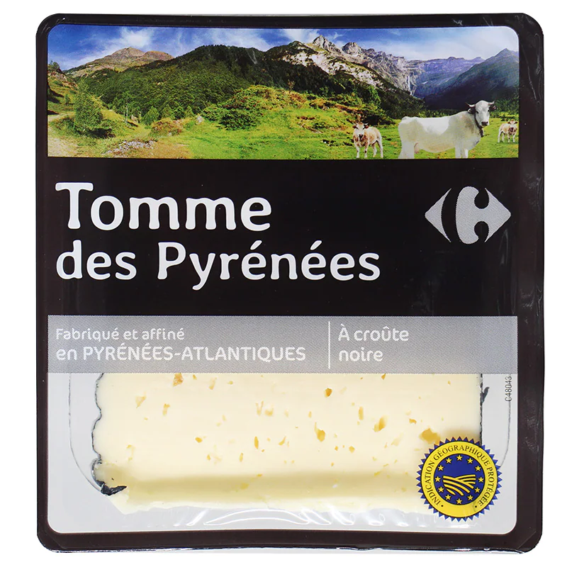 Tomme des Pyrénées IGP Carrefour  200 g