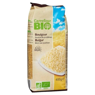 Carrefour Organic Coarse Grain Bulgur 400 g