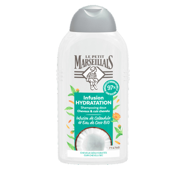 Calendula and Organic Coconut Water Infusion Shampoo Le Petit Marseillais 250ml