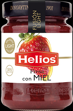 Helios Strawberry and Honey Jam 340g (30% less sugar)