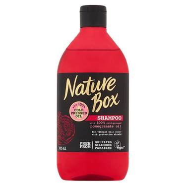 Shampooing Cheveux Colorés à l'Huile de Grenadine Nature Box  385 ml