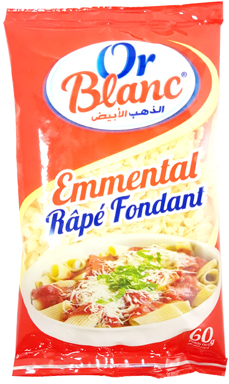 Emmental Français Râpé 45% Or Blanc 60g