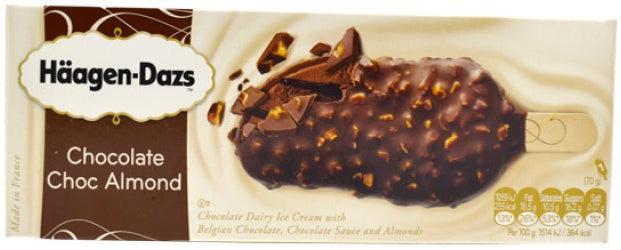 Häagen-Dazs Almond Chocolate Ice Cream Bar 70g