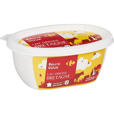 Carrefour Unsalted Gastronomic Butter 250 g