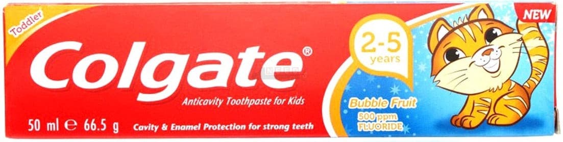 معجون أسنان سمايلز للأطفال من 2 إلى 5 سنوات كولجيت 50 مل