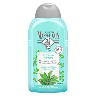 Le Petit Marseillais Organic Thyme and Green Tea Detox Infusion Shampoo 250ml