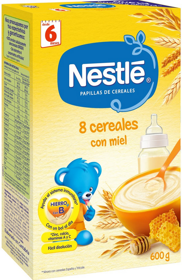 Infant Cereals with Honey From 6 Months Nestlé 600g