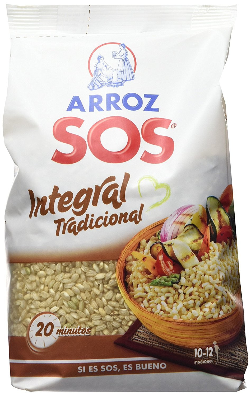 SOS أرز كامل تقليدي 1 كجم