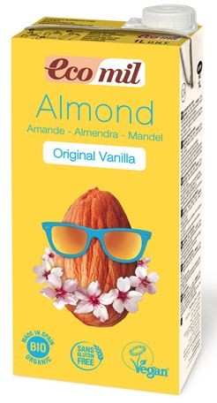 Almond milk agave vanilla Bio EcoMil 1L 