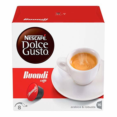 16 Capsules Espresso Buondi Intensity 8 Nescafé Dolce Gusto