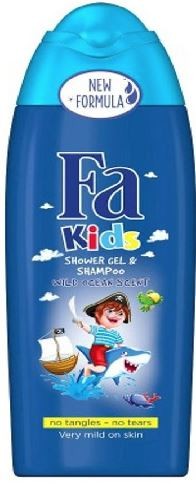 Shower Gel and Children's Shampoo Pirate FA 250ml