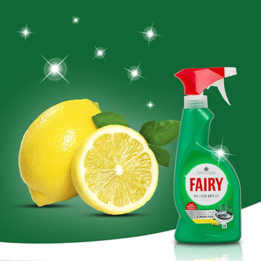 Dishwashing Liquid Power Spray Citrus Fairy 375 ml