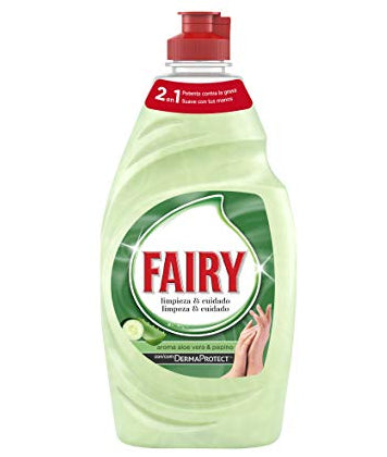 Dishwashing liquid Aloe Vera and Cucumber Fairy 400 ml
