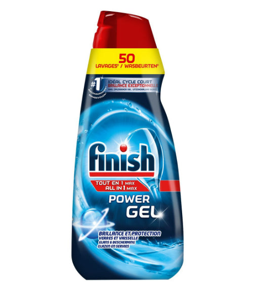 Power gel Finish dishwasher 50 washing 1L