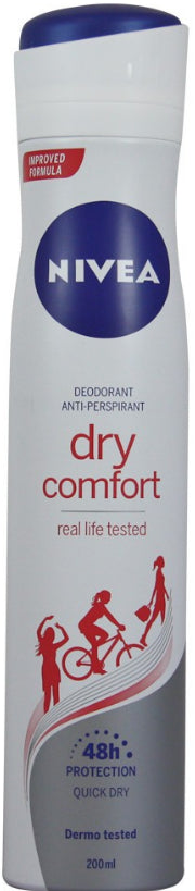Nivea Dry Comfort Anti-Perspirant Deodorant 200ml