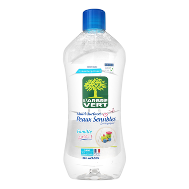 Ecological Multi-Purpose Cleanser Sensitive Skin 28 Washes L'Arbre Vert 1L