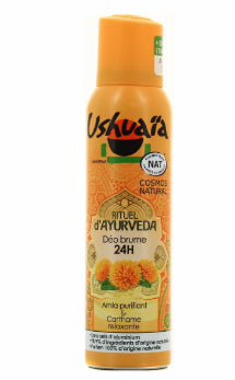 مزيل العرق العضوي المنقي Amla & Relaxing Safflower Ushuaia 125 مل
