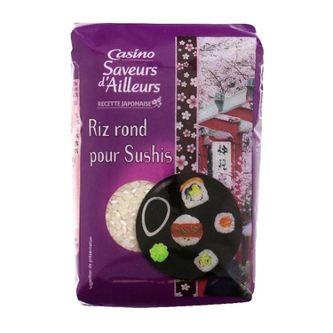 Riz Rond pour Sushi Casino Saveurs d'Ailleurs  500 g