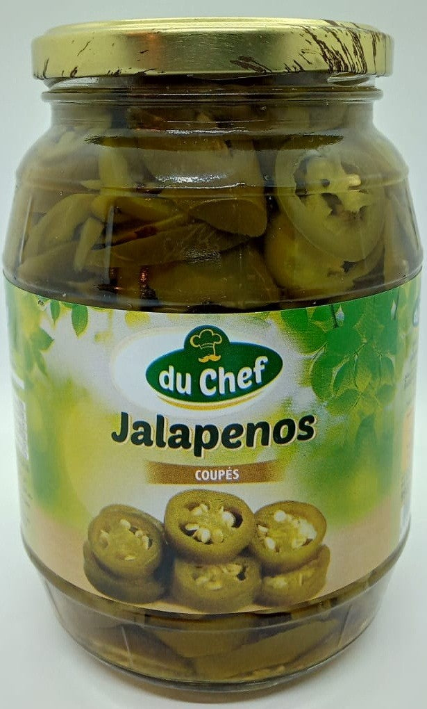 Piment jalapeño Coupés du chef 990g