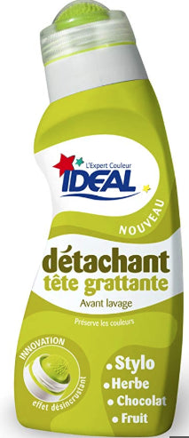 Détachant Avant Lavage tete Roll-On Pour Stylo,Herbe et Chocolat IDEAL 150 ML