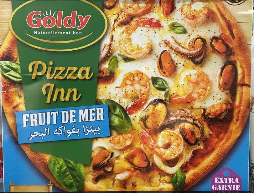 Pizza fruit de Mer Goldy 350 G