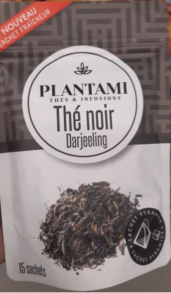 Thé & Infusion Thé Noir Darjeeling  15 Sachets Plantami 30 g