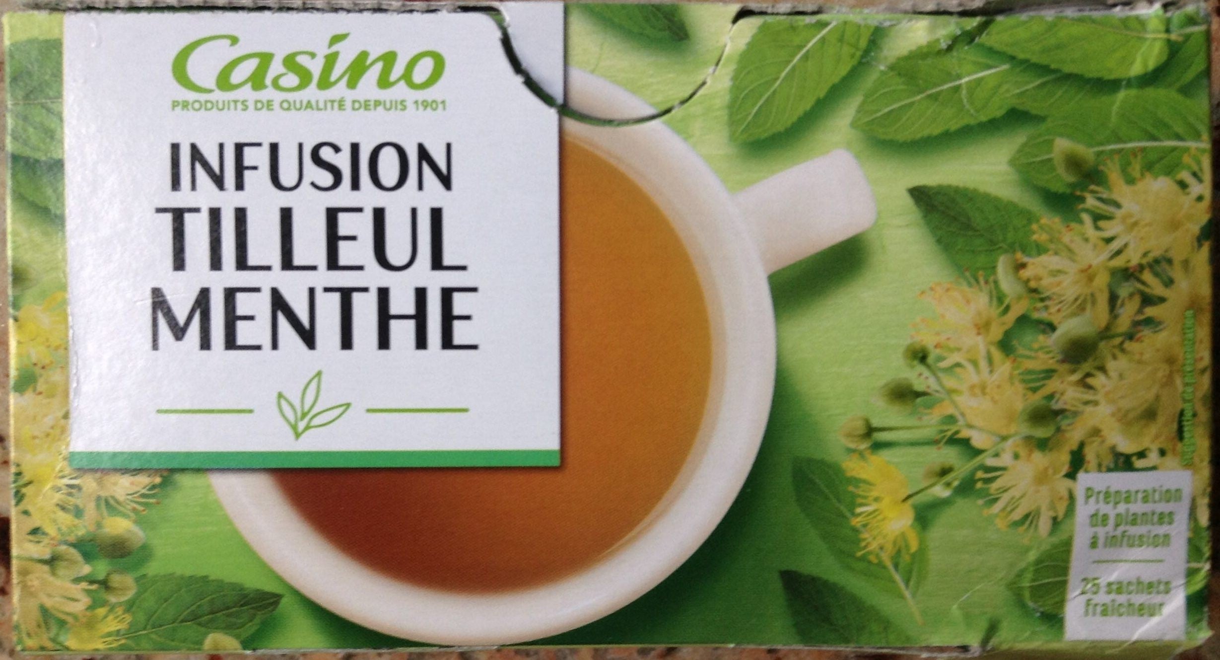 Linden Mint Infusion 25 Sachets Casino 40g