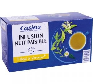 Infusion Nuit Paisible 25 Sachets Casino 40 g