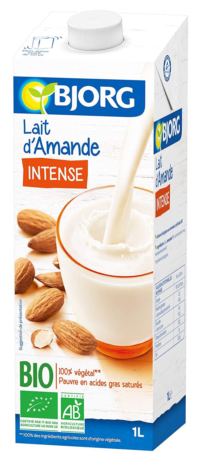 Bjorg Organic Intense Almond Milk 1L