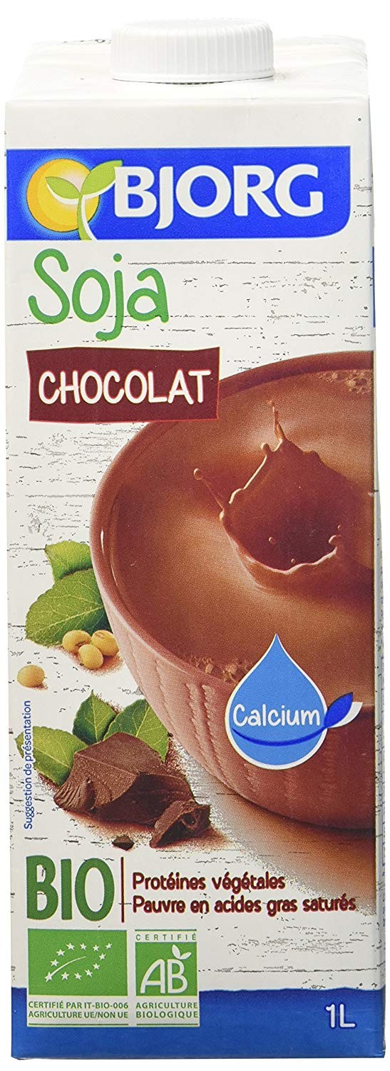 Organic Chocolate Soy Bjorg 1L