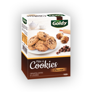 Frozen Chocolate Chip Cookie Dough 6 units Goldy 360g