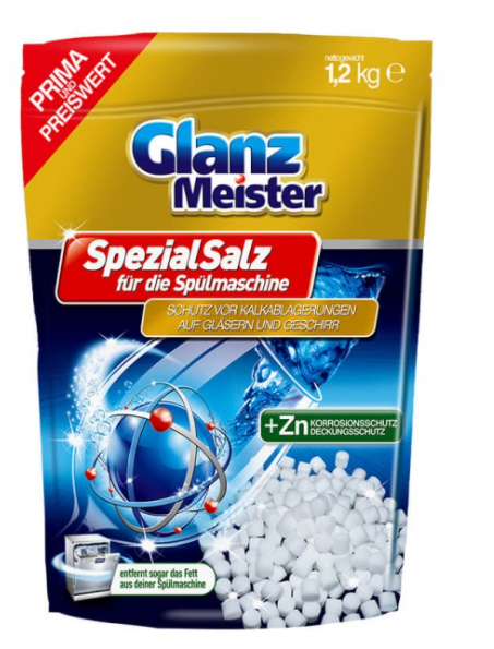 Sel pour lave-vaisselle Glanz Meister 1,2 kg