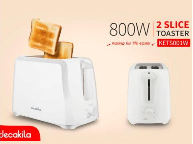 Toaster 800W 2 Slices Decakila 