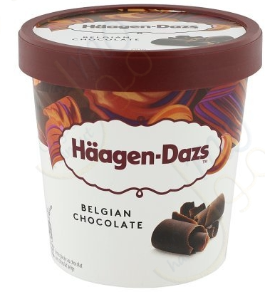 Pot de Glace au Chocolat Belge Häagen-Dazs 500ml