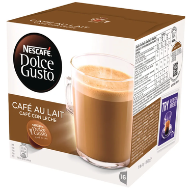 Café capsules Compatible Dolce Gusto cappuccino NESCAFE DOLCE GUSTO : la  boîte de 16 capsules à Prix Carrefour