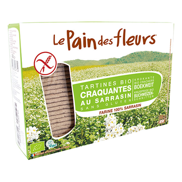 Crunchy Buckwheat Toasts Gluten-Free Le Pain des Fleurs 150 g