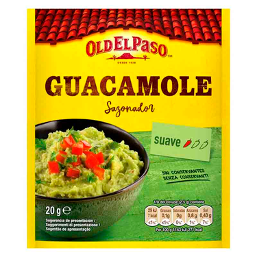 Assaisonnement Doux pour Guacamole Old El Paso 20 g