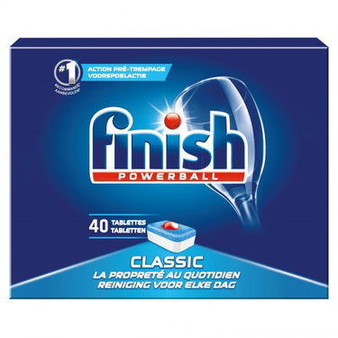 40 Finish PowerBall Classic Dishwasher Tablets