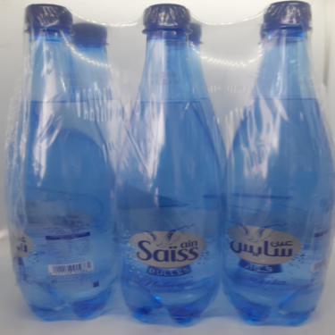 Ain Saiss Bubbles Naturally Sparkling Mineral Water 6x1L