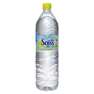 Eau Minérale Naturelle Aromatisée Citron Ain Saiss 1.5L