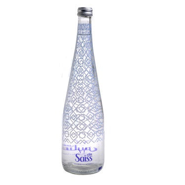Carbonated Mineral Water in Glass Aïn Saïss 75cl