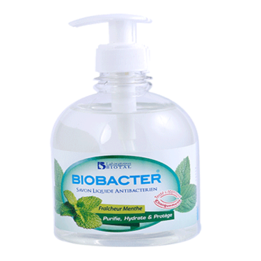 Antibacterial Fresh Mint Biobacter Liquid Soap 500 Ml