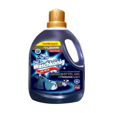 Liquid Washing Gel Detergent black Universal Der Waschkönig 56WL/1.625L