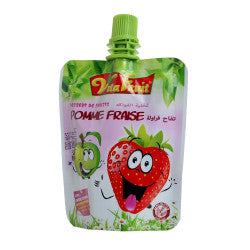 Dessert Fruit Pomme Fraise Gourde Sans Gluten VitaFruit 80 g