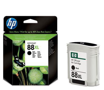 HP HP 88XL Noir - Cartouche d'Encre Grande Capacité HP d'Origine (C9396AE)