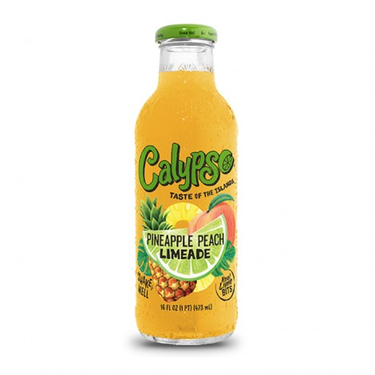 Calypso Lemonade Pineapple Peach Lemonade Beverage 473ml