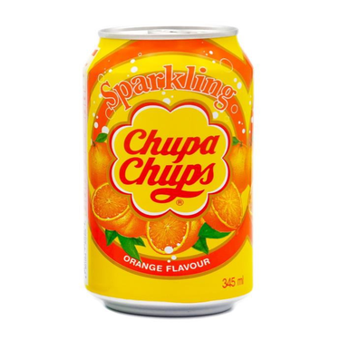 Orange Flavored Sparkling Beverage Chupa Chups 345 ml