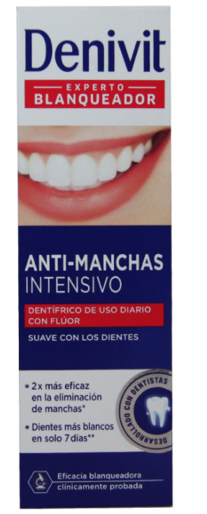 Lot De 3 Dentifrices Denivit Anti-tâches - 50 Ml Chaque - Neufs - Fabriqué En France